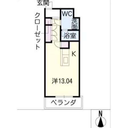 日比野駅 徒歩5分 2階の物件間取画像